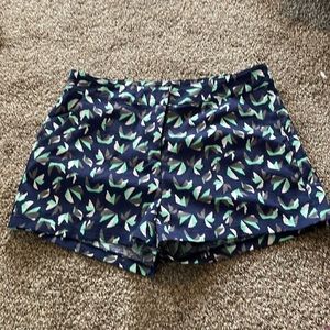 Very J blue print shorts